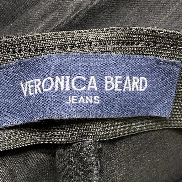 NEW VERONICA BEARD Jean Women's Carson Kick Flare Pants – Size M – Oxford Black - Picture 4 of 6